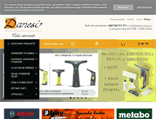 Tablet Screenshot of danesi-shop.cz